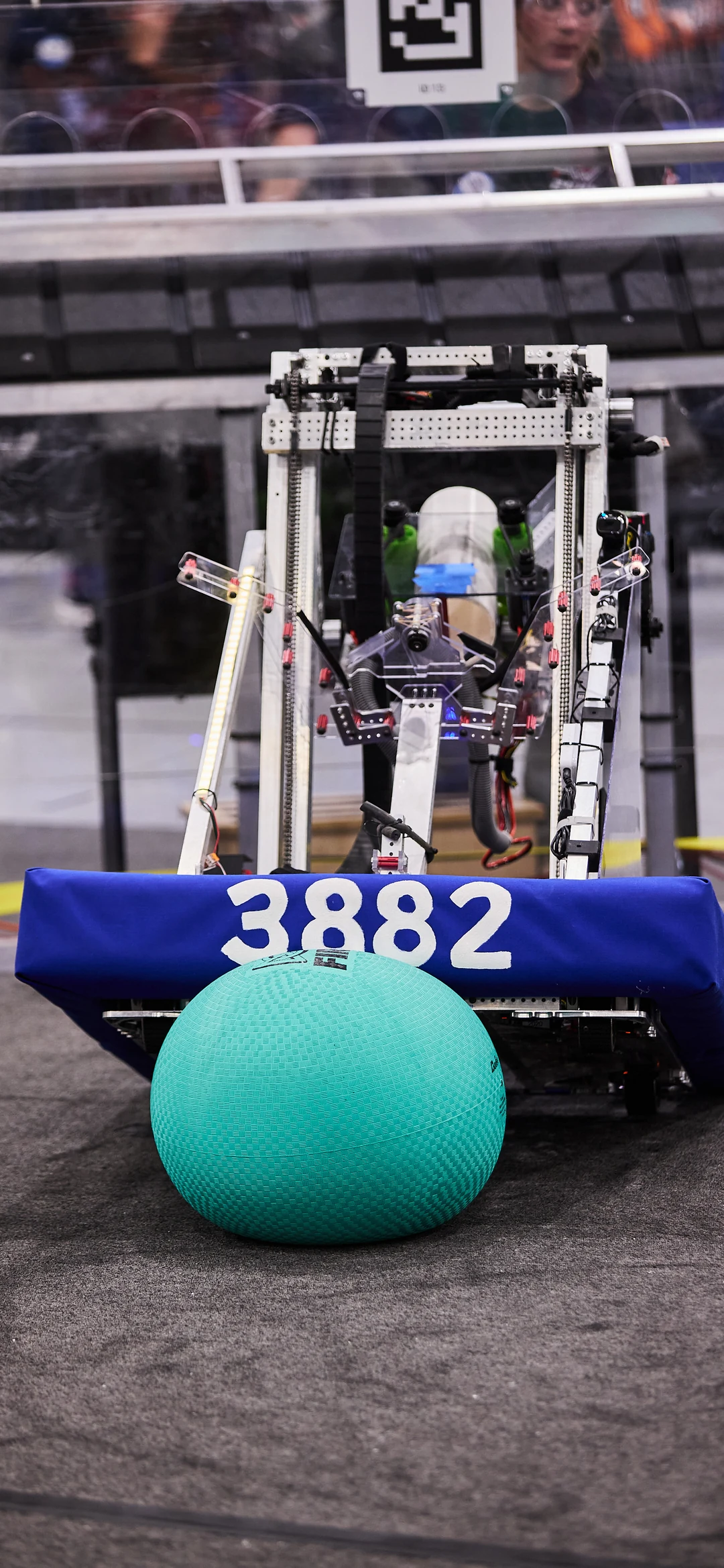 2025 FRC 洛杉矶区域赛,3882 队机器人在真实赛场上